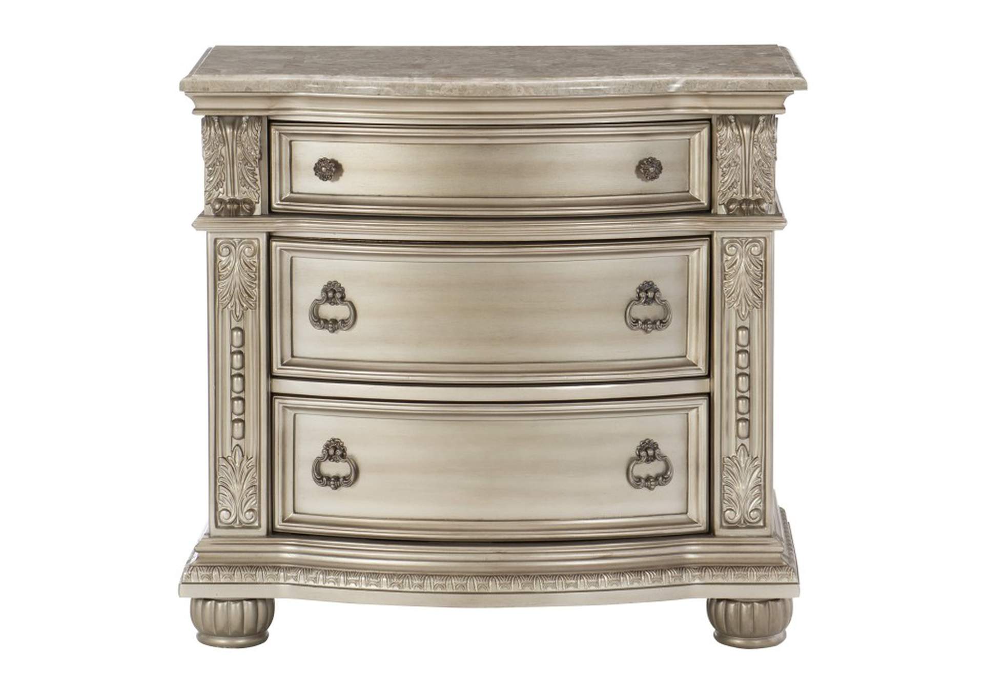 Cavalier Night Stand,Homelegance