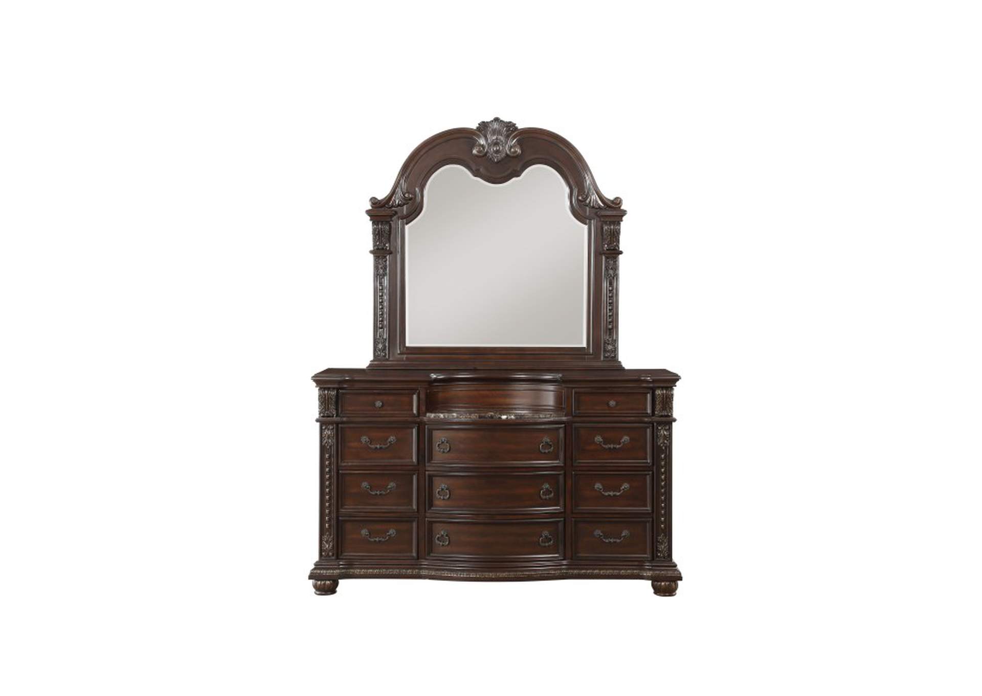 Cavalier Mirror,Homelegance