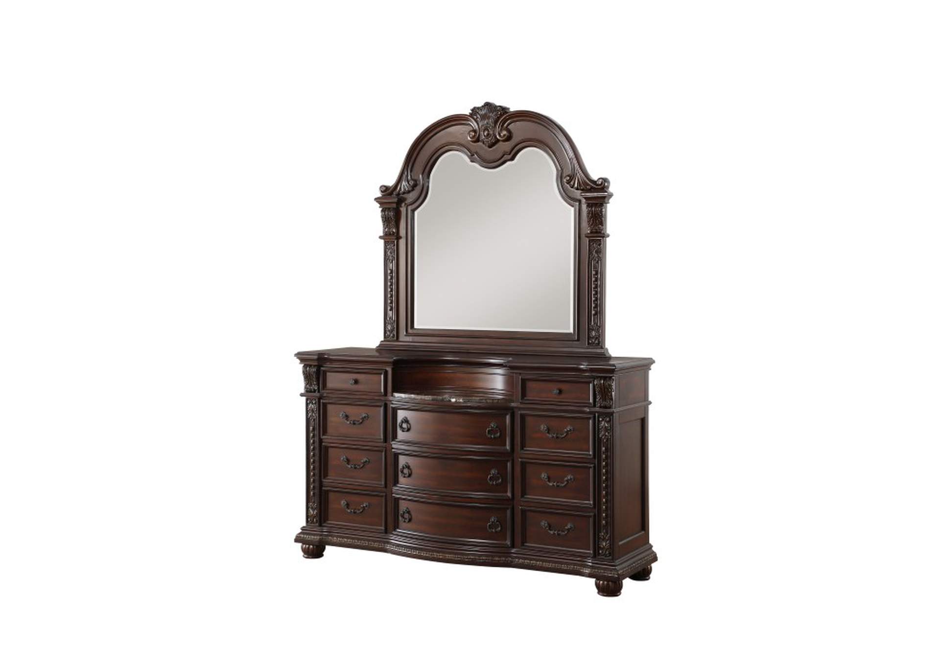 Cavalier Mirror,Homelegance