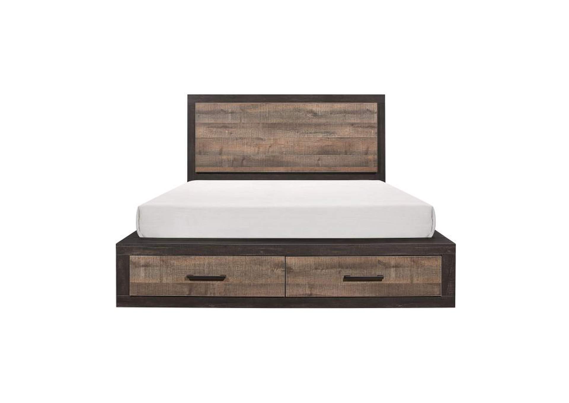 Miter 4 Piece Queen Bedroom Set,Homelegance