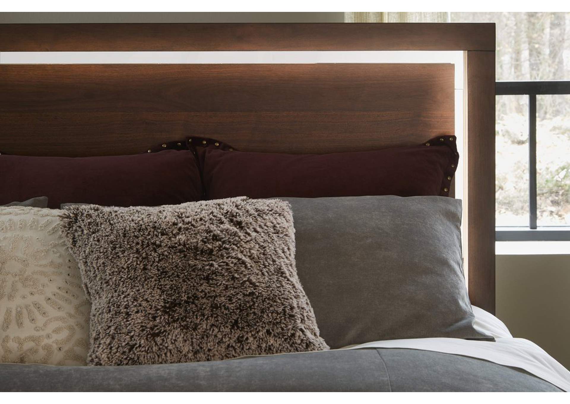 Night Stand, Walnut Finish,Homelegance
