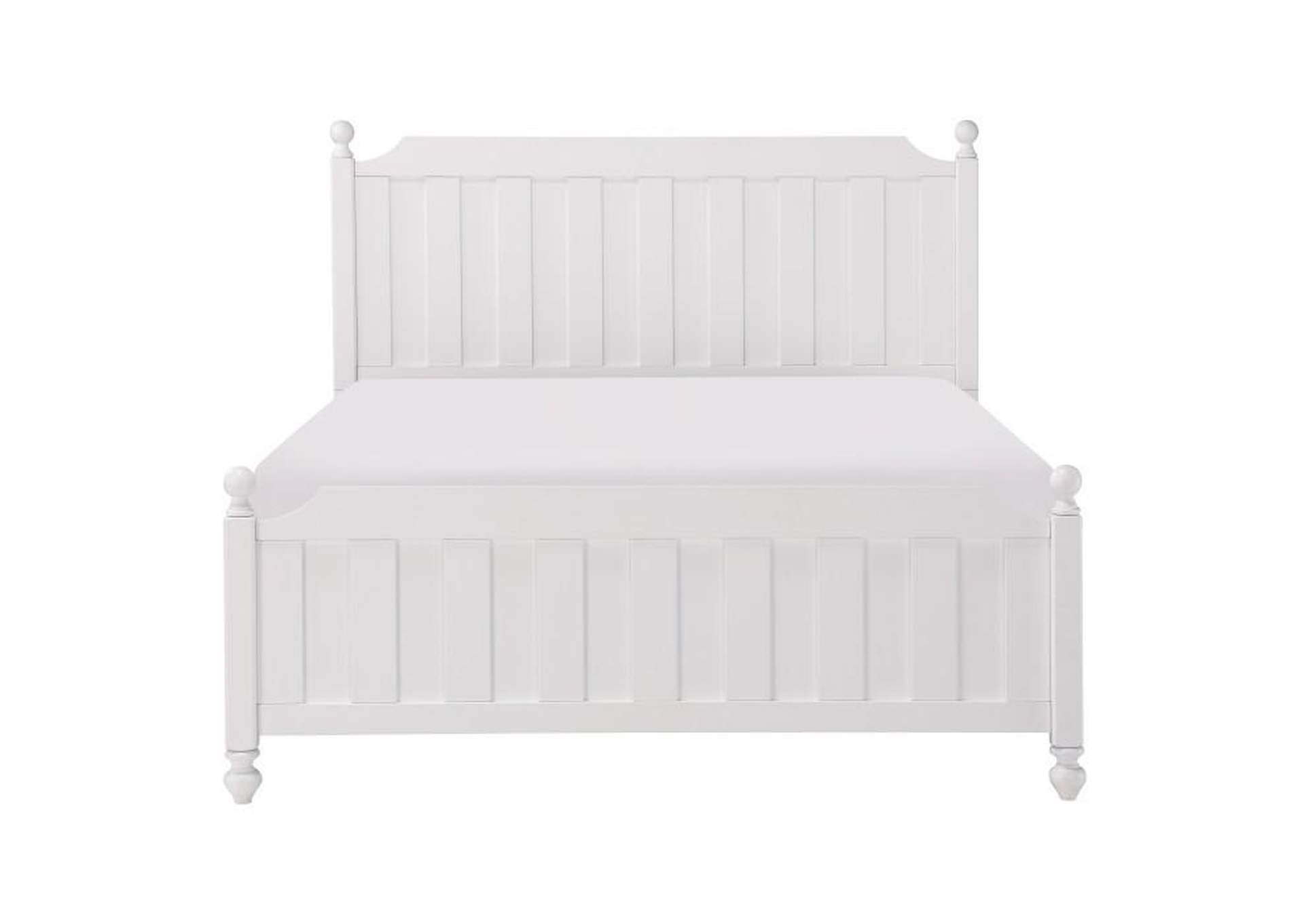 Wellsummer 4 Piece Queen Bedroom Set,Homelegance