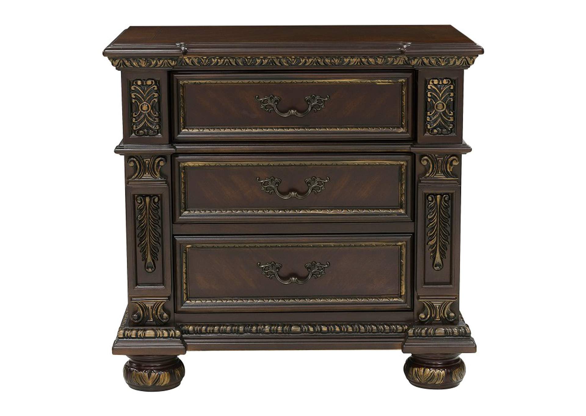 Catalonia Night Stand,Homelegance