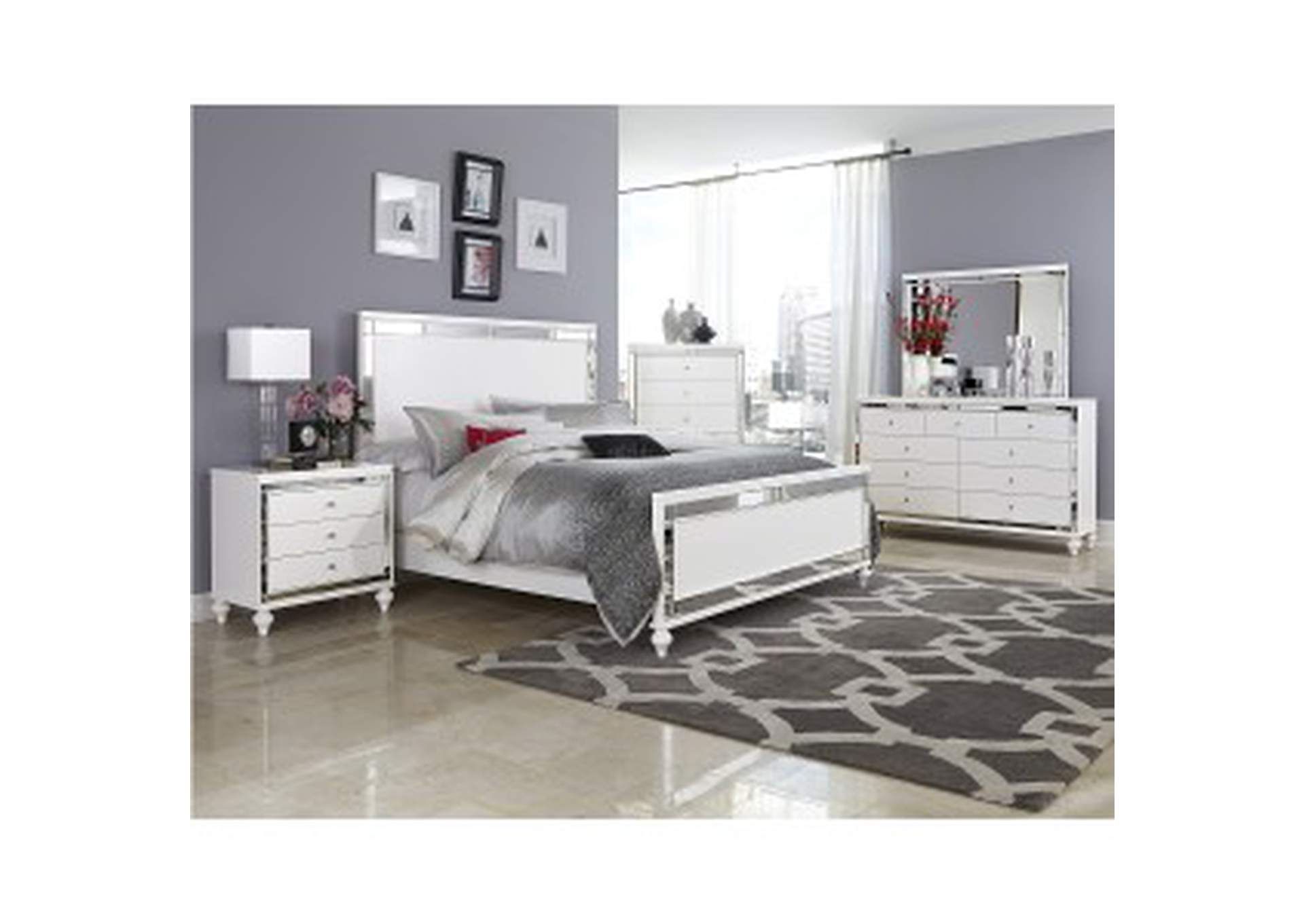 Alonza California King Bed,Homelegance