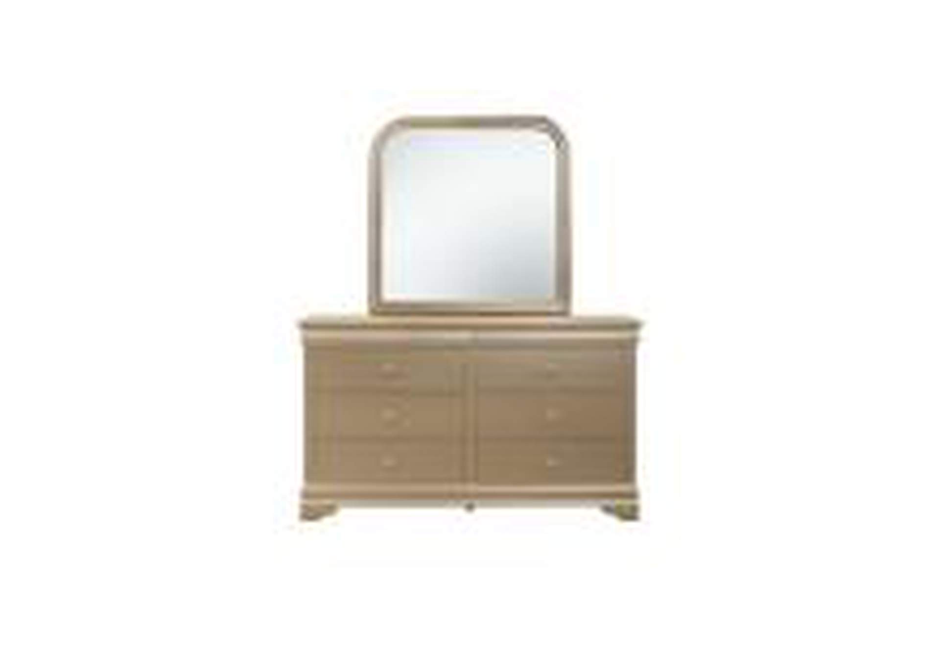 Abbeville Dresser, Two Hidden Drawers,Homelegance