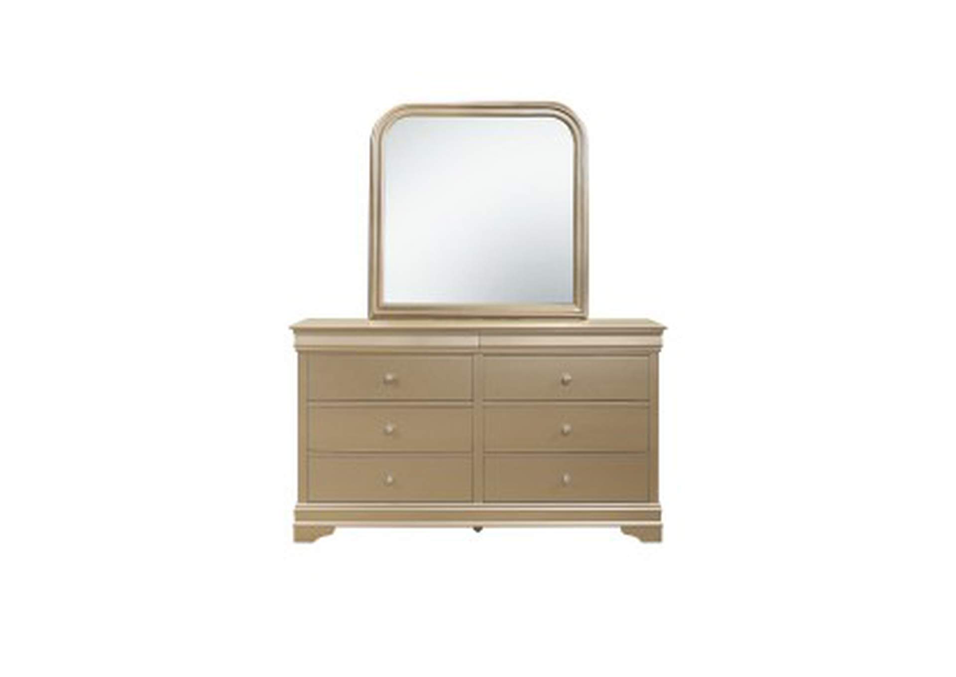 Abbeville Dresser, Two Hidden Drawers,Homelegance