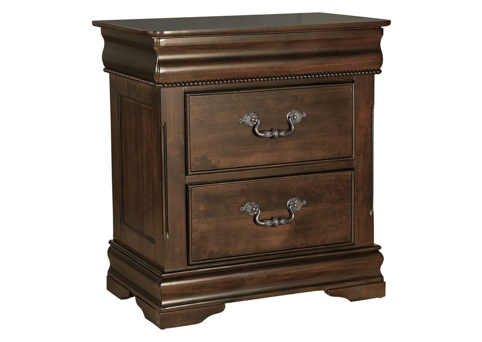 Belvieu Night Stand, Hidden Drawer,Homelegance