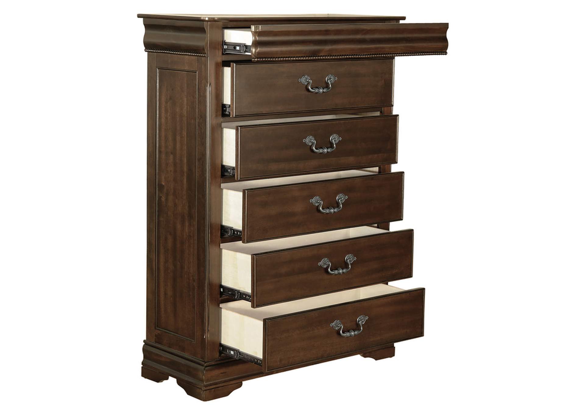 Belvieu Chest, Hidden Drawer,Homelegance