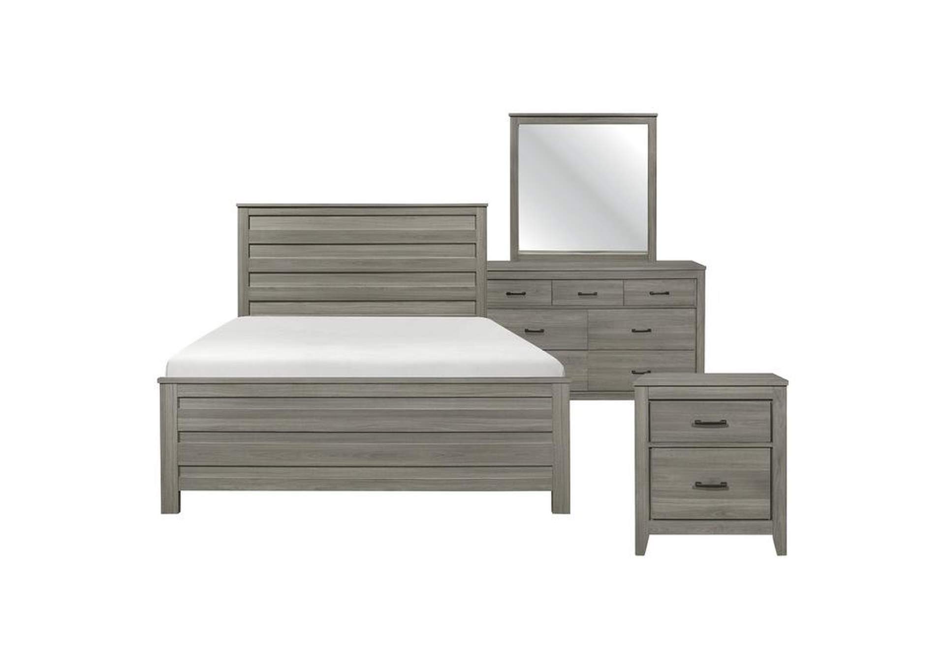 Waldorf 4 Piece Queen Bedroom Set,Homelegance