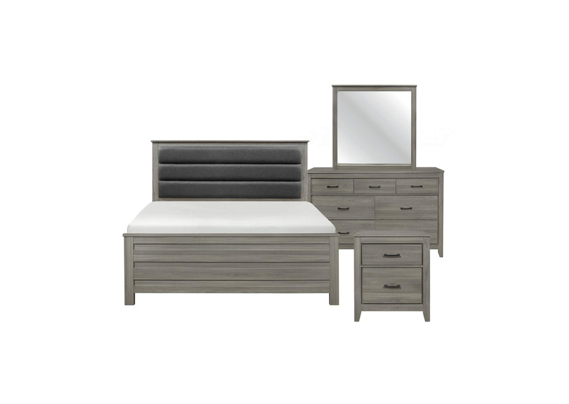 4 Piece Queen Bedroom Set,Homelegance