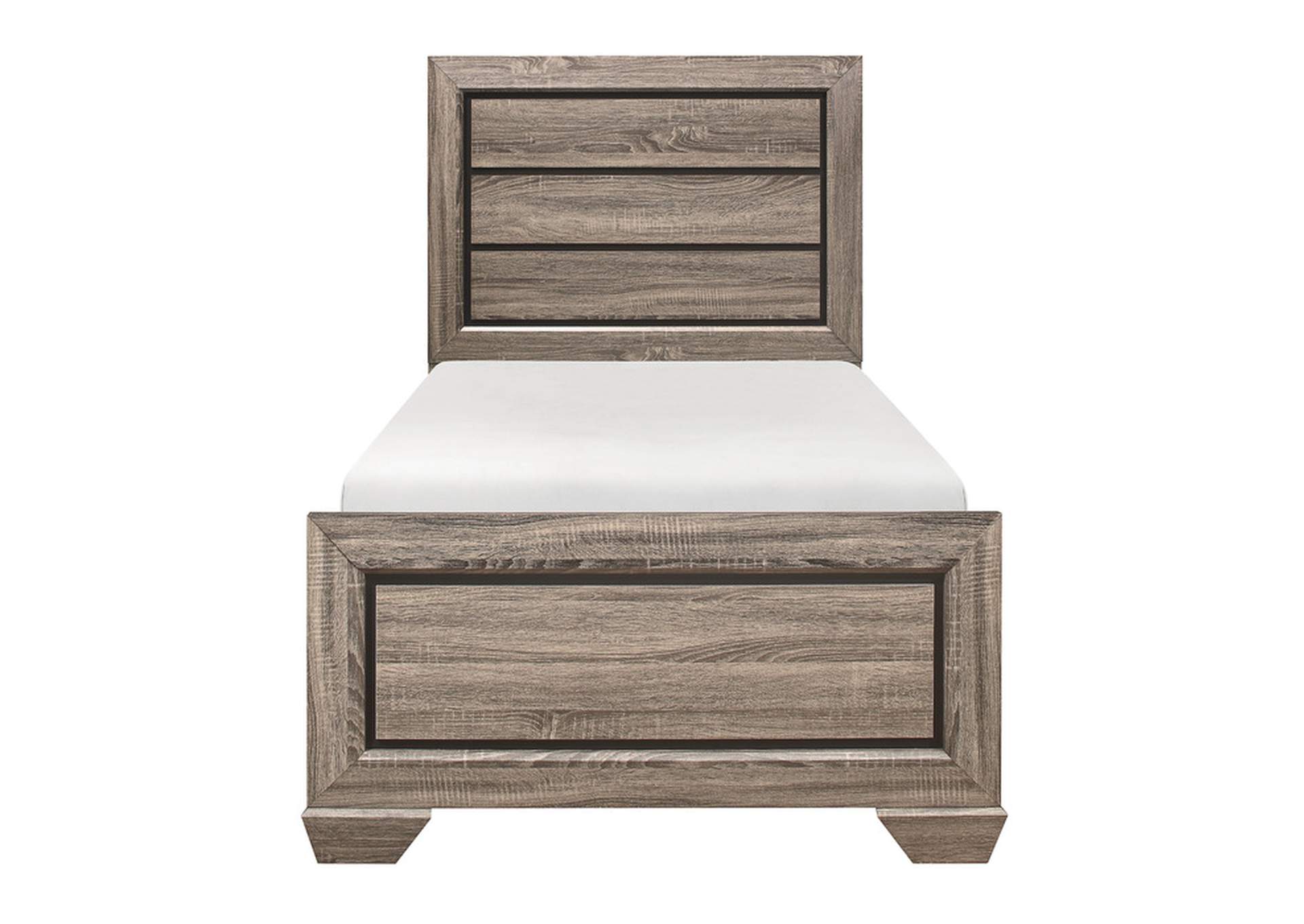 Beechnut 4 Piece Twin Bedroom Set,Homelegance