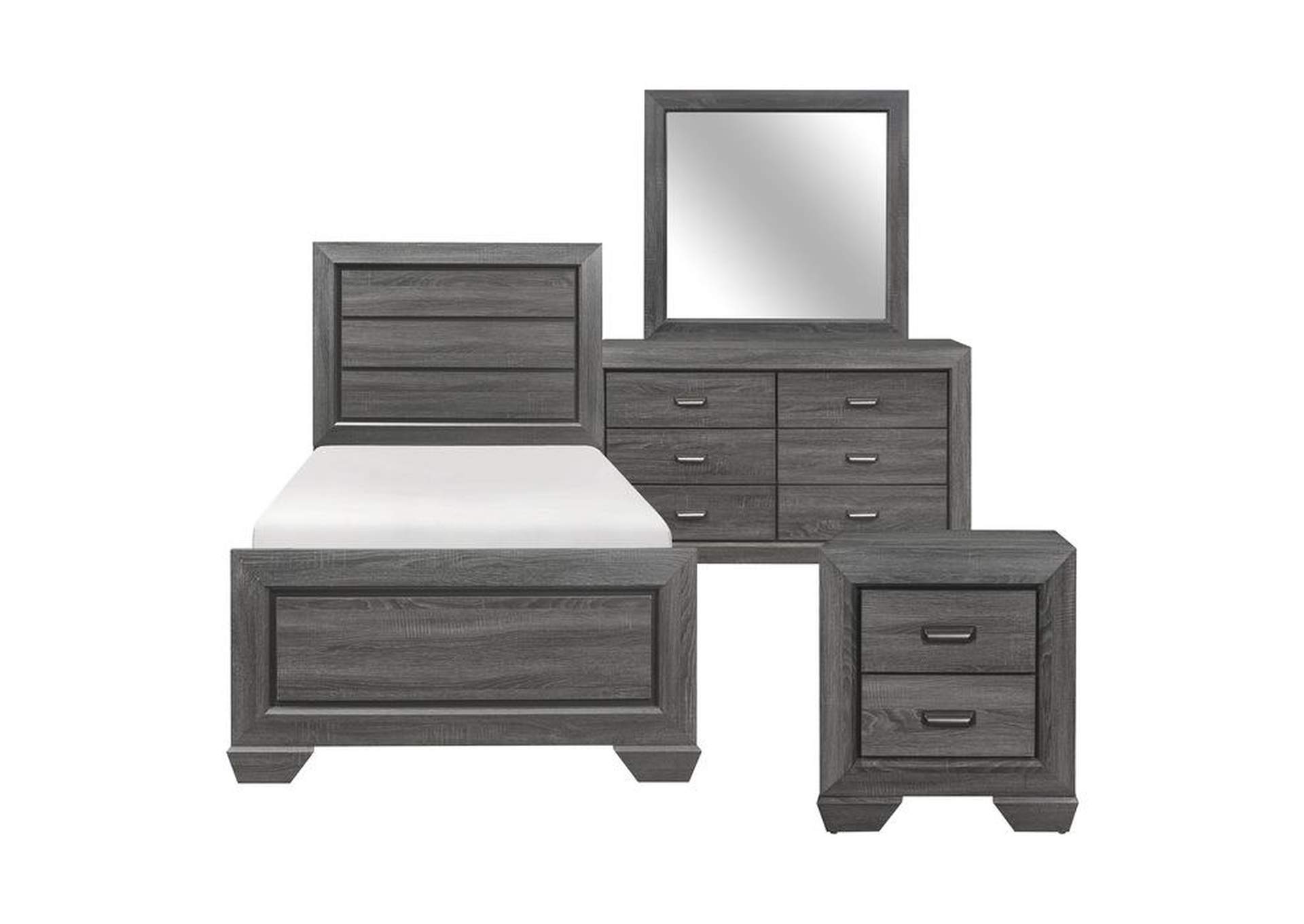 Beechnut 4 Piece Twin Bedroom Set,Homelegance