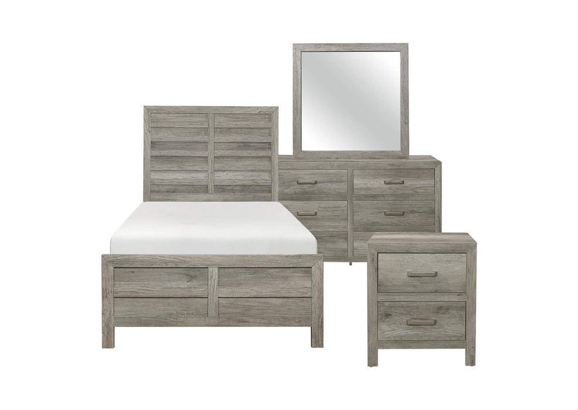 Mandan 4 Piece Twin Bedroom Set,Homelegance