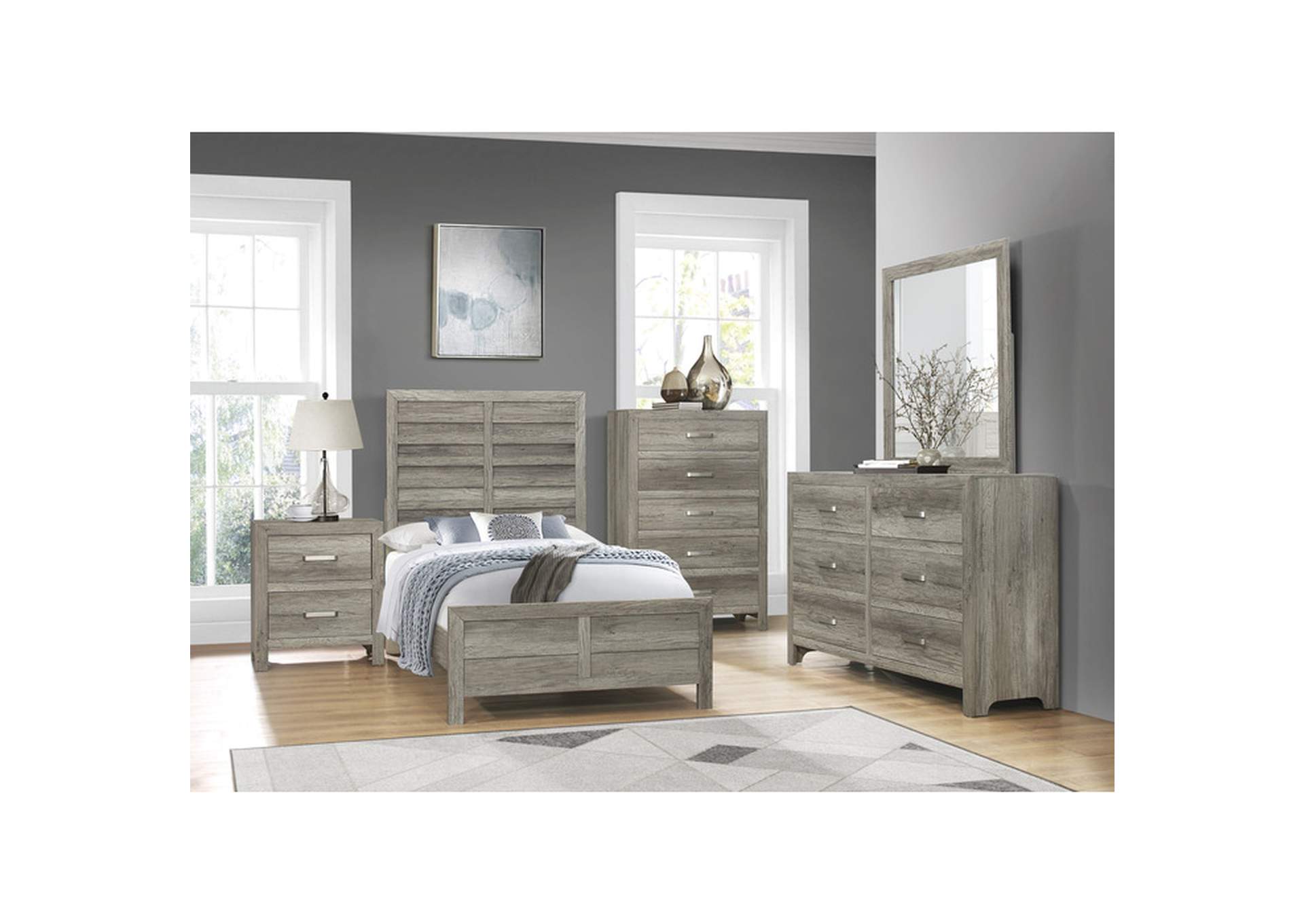 Mandan Night Stand,Homelegance