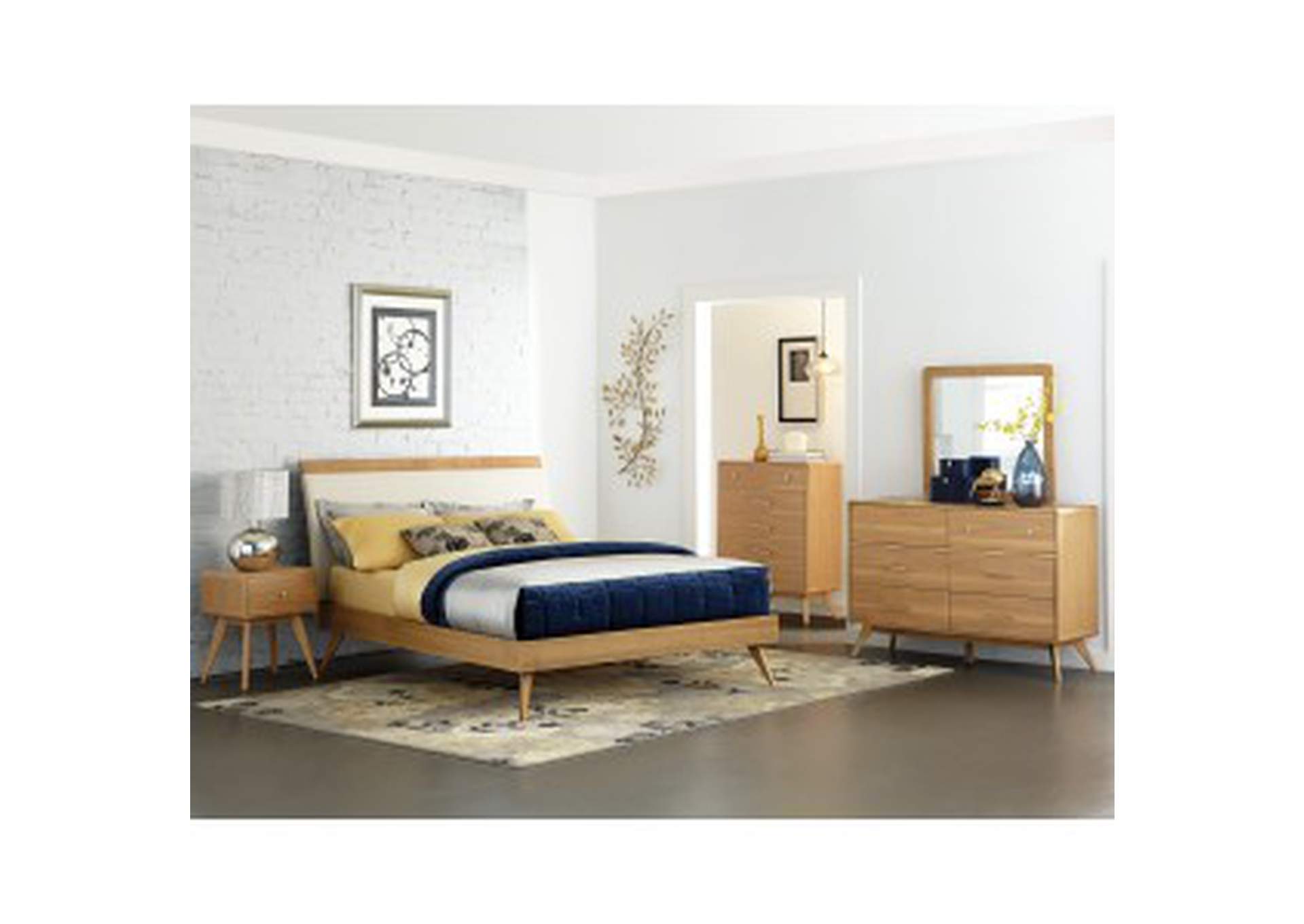 Anika Ck Platform Bed,Homelegance