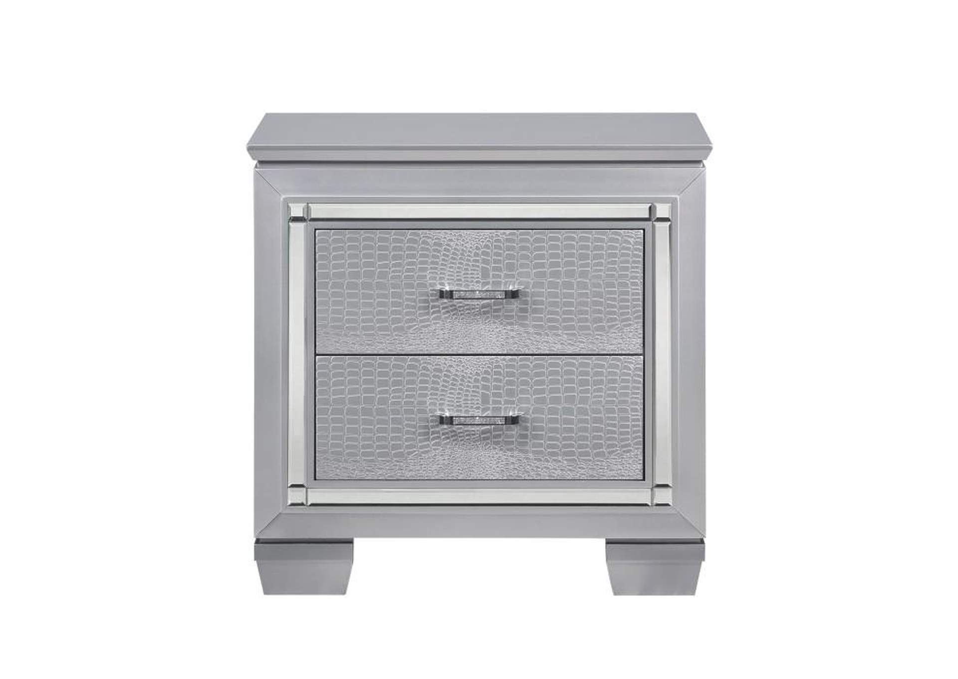 Allura 4 Piece Queen Bedroom Set,Homelegance