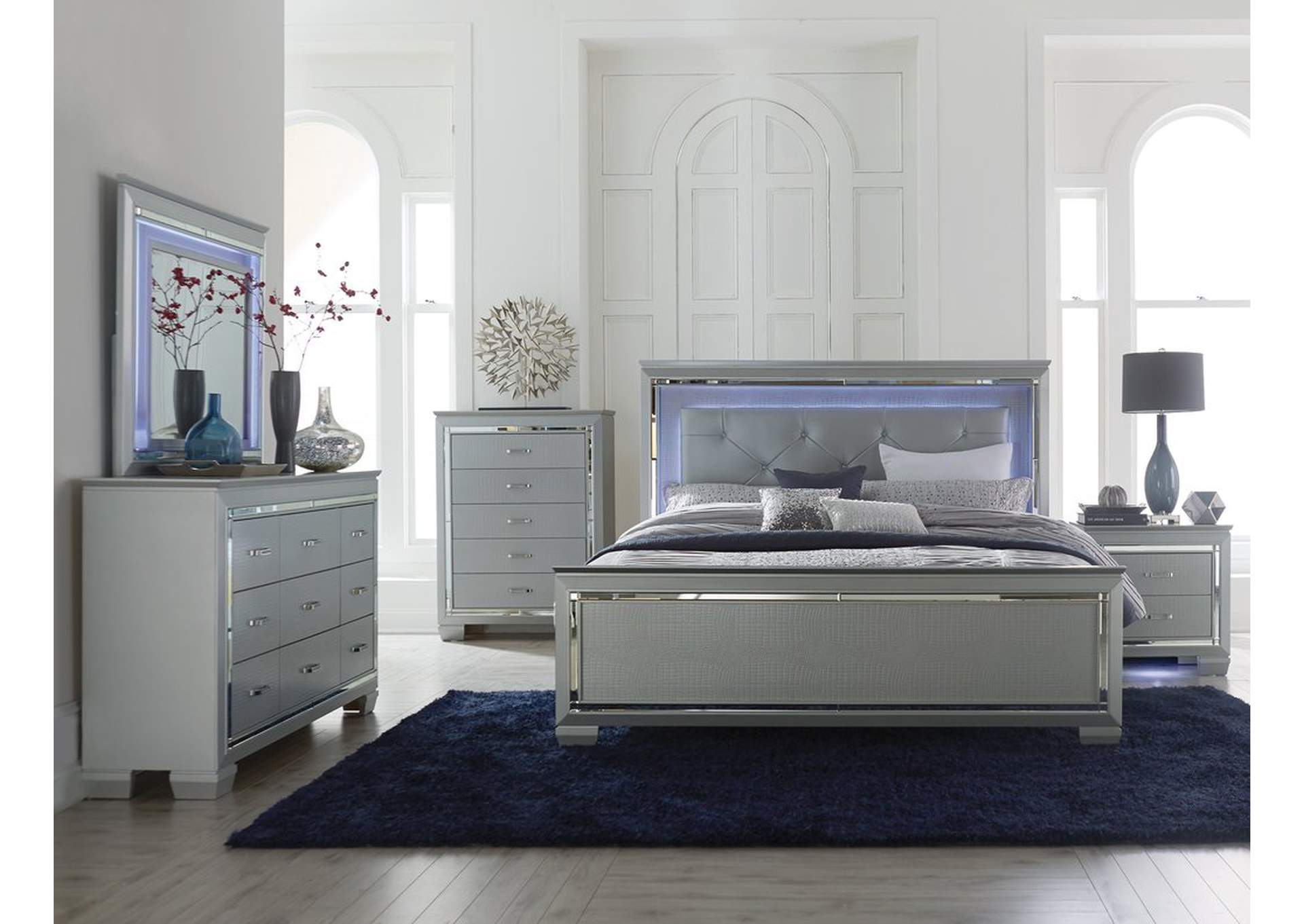 Mirror W/Led,Bevel,Homelegance