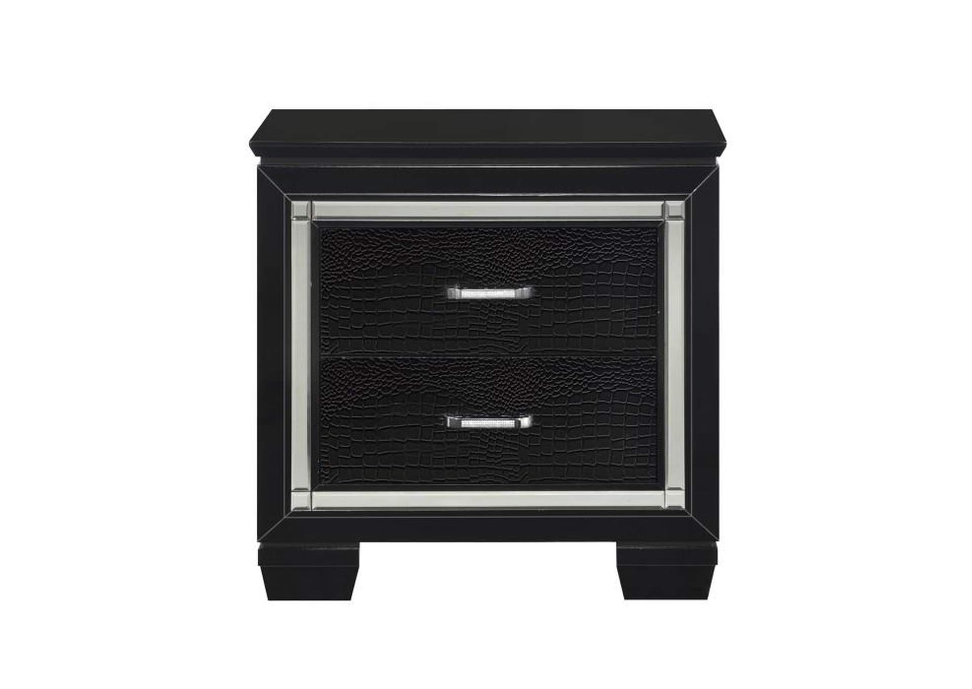 Allura 4 Piece Queen Bedroom Set,Homelegance