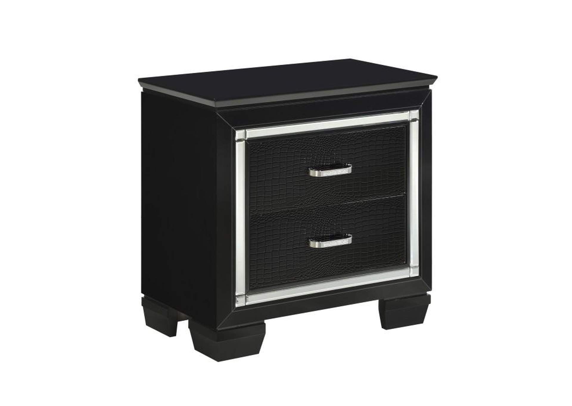 Allura 4 Piece Queen Bedroom Set,Homelegance