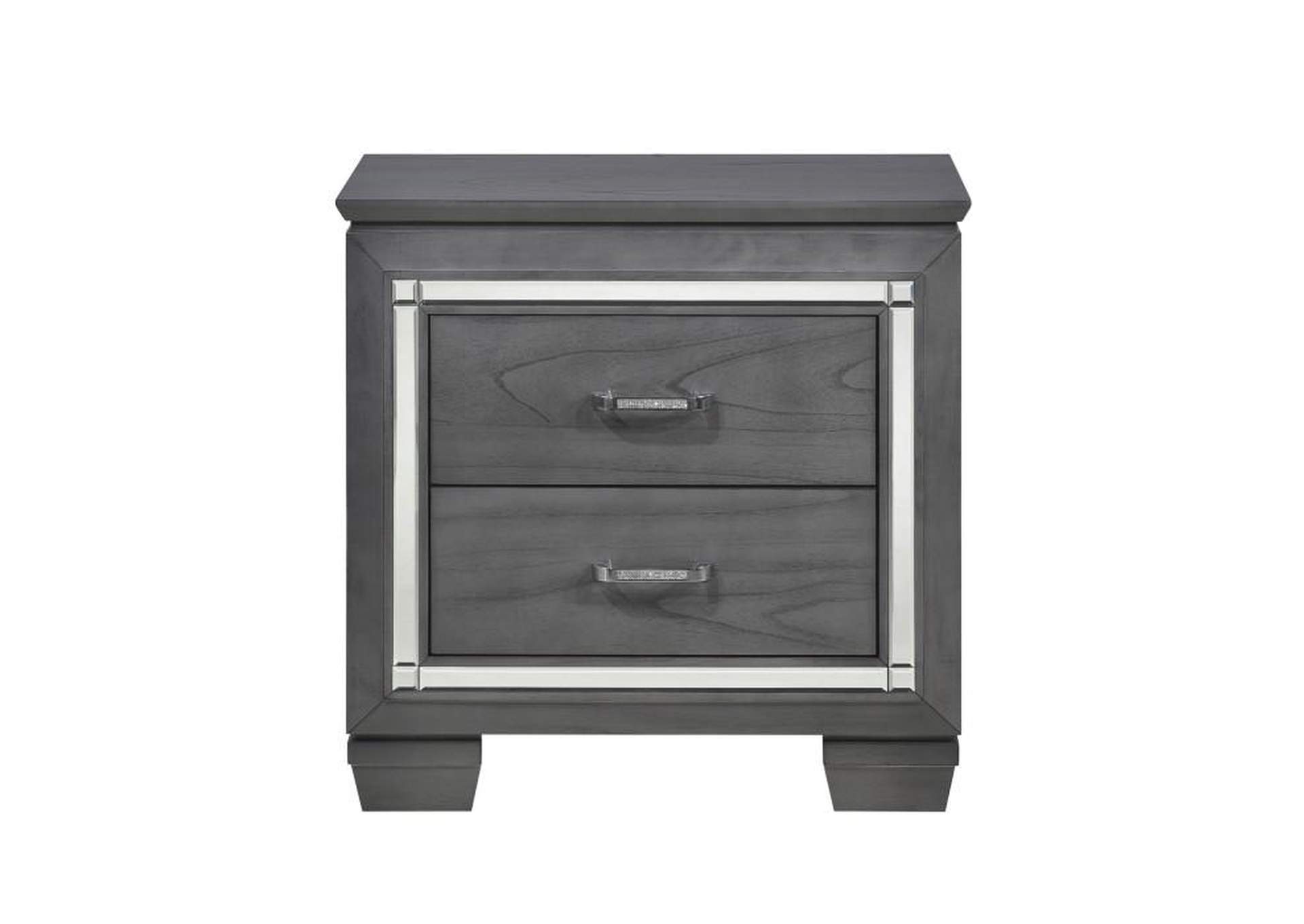 Allura 4 Piece Queen Bedroom Set,Homelegance