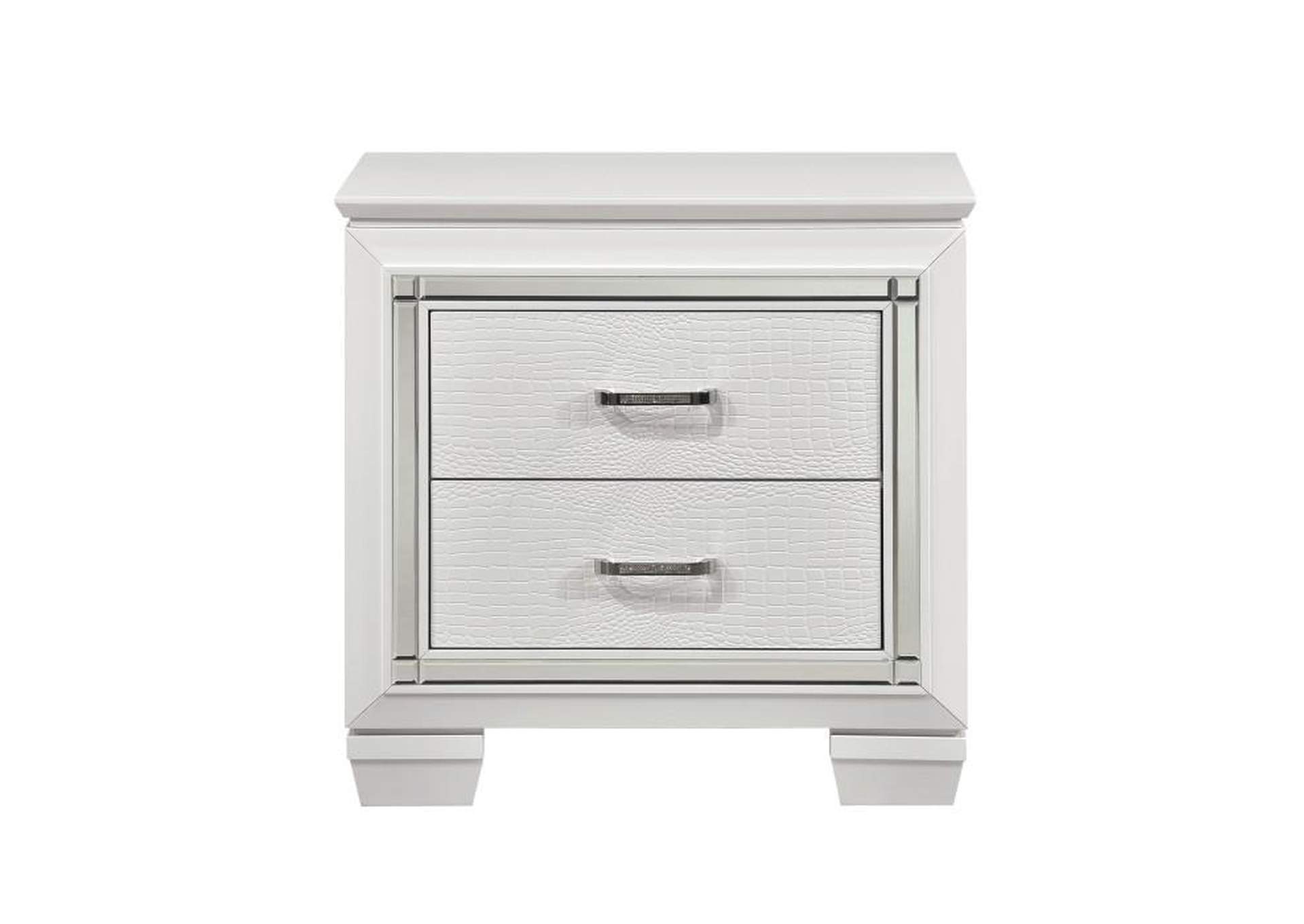 Allura 4 Piece Queen Bedroom Set,Homelegance