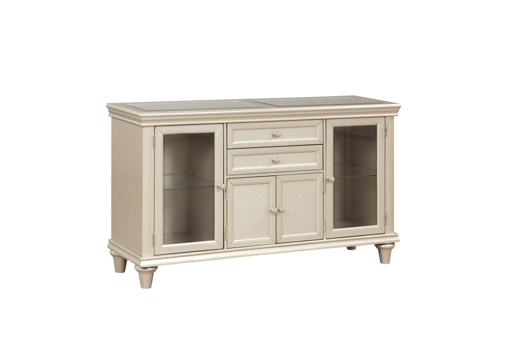 Celandine Server, Glass Insert,Homelegance