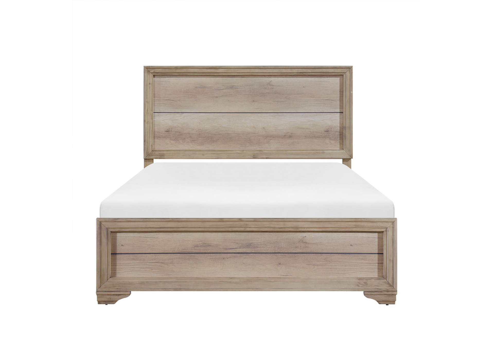 Lonan 4 Piece Queen Bedroom Set,Homelegance