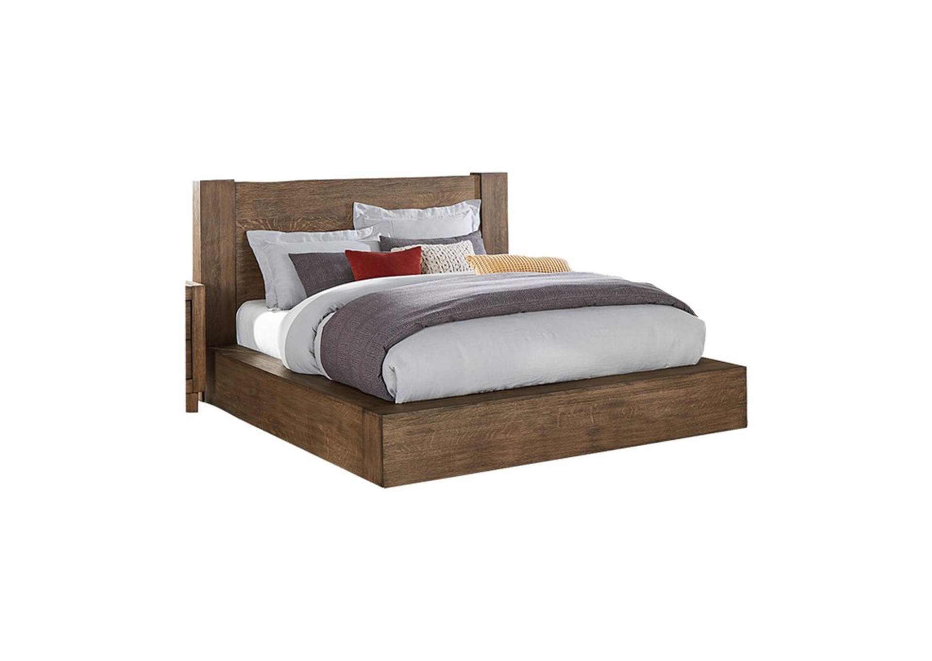 California King Platform Bed,Homelegance