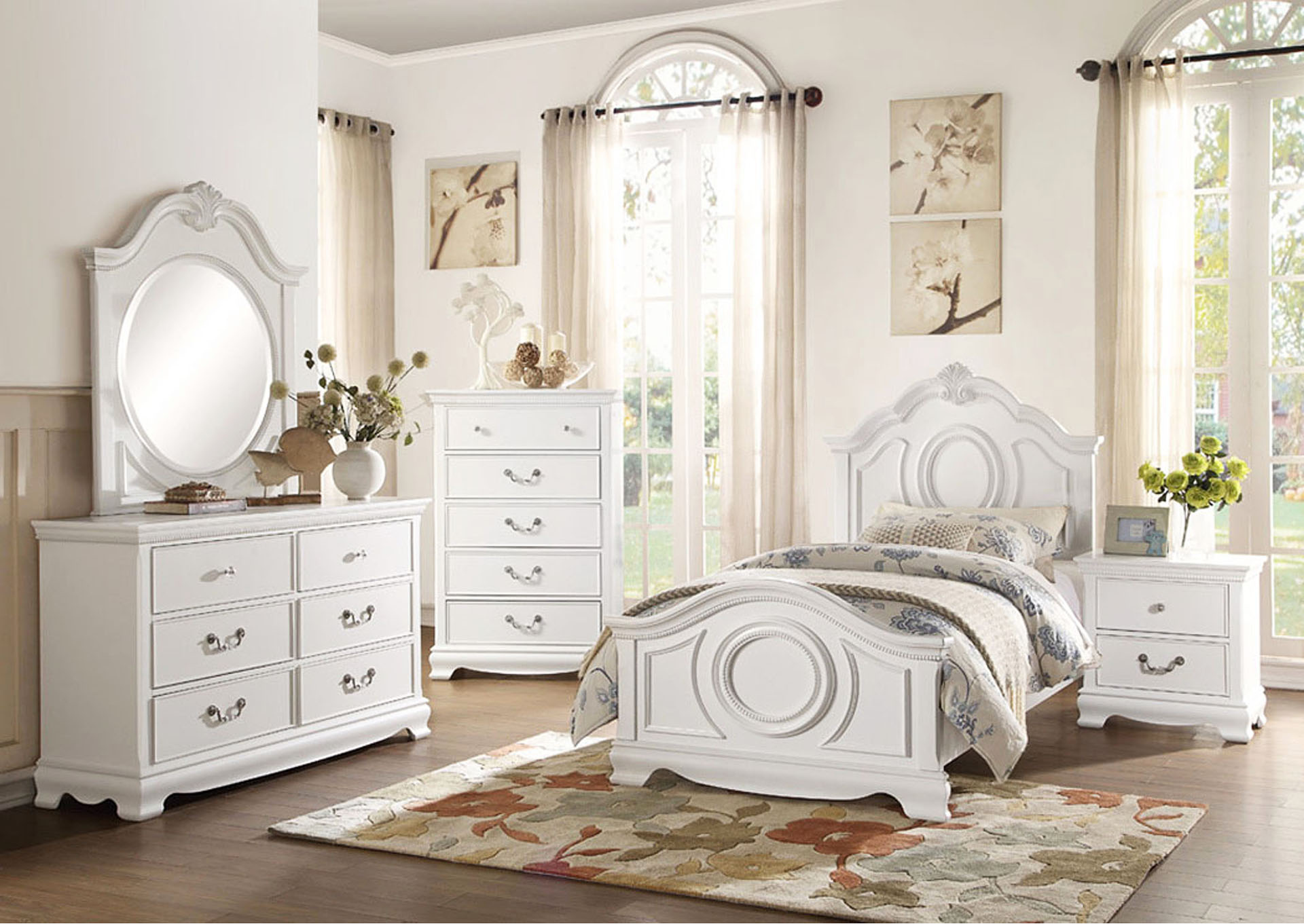 Dresser w/Mirror,Homelegance