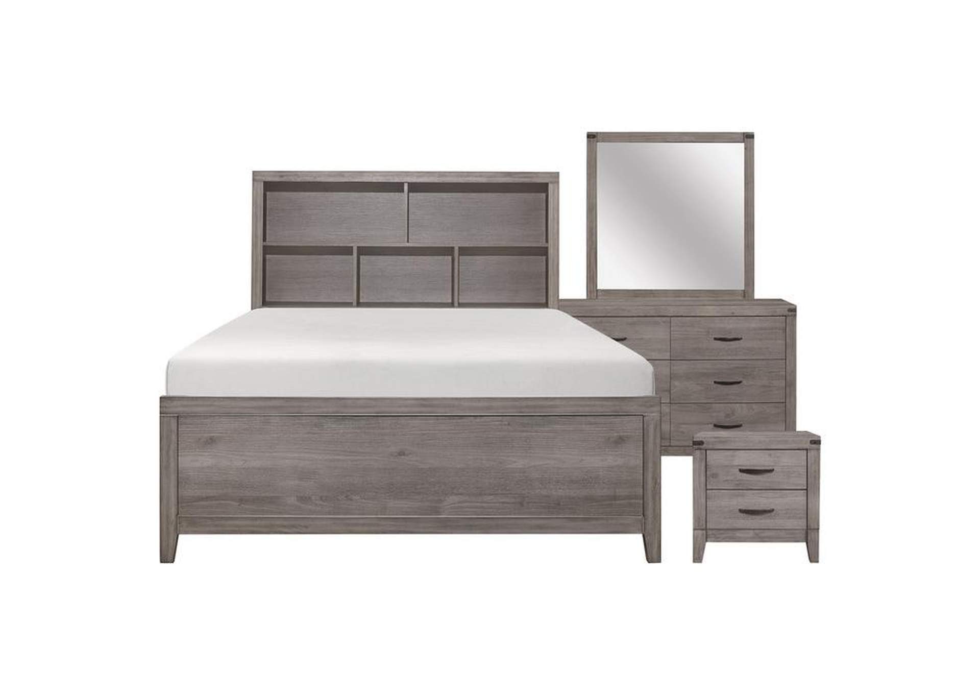 Woodrow 4 Piece Queen Bedroom Set,Homelegance