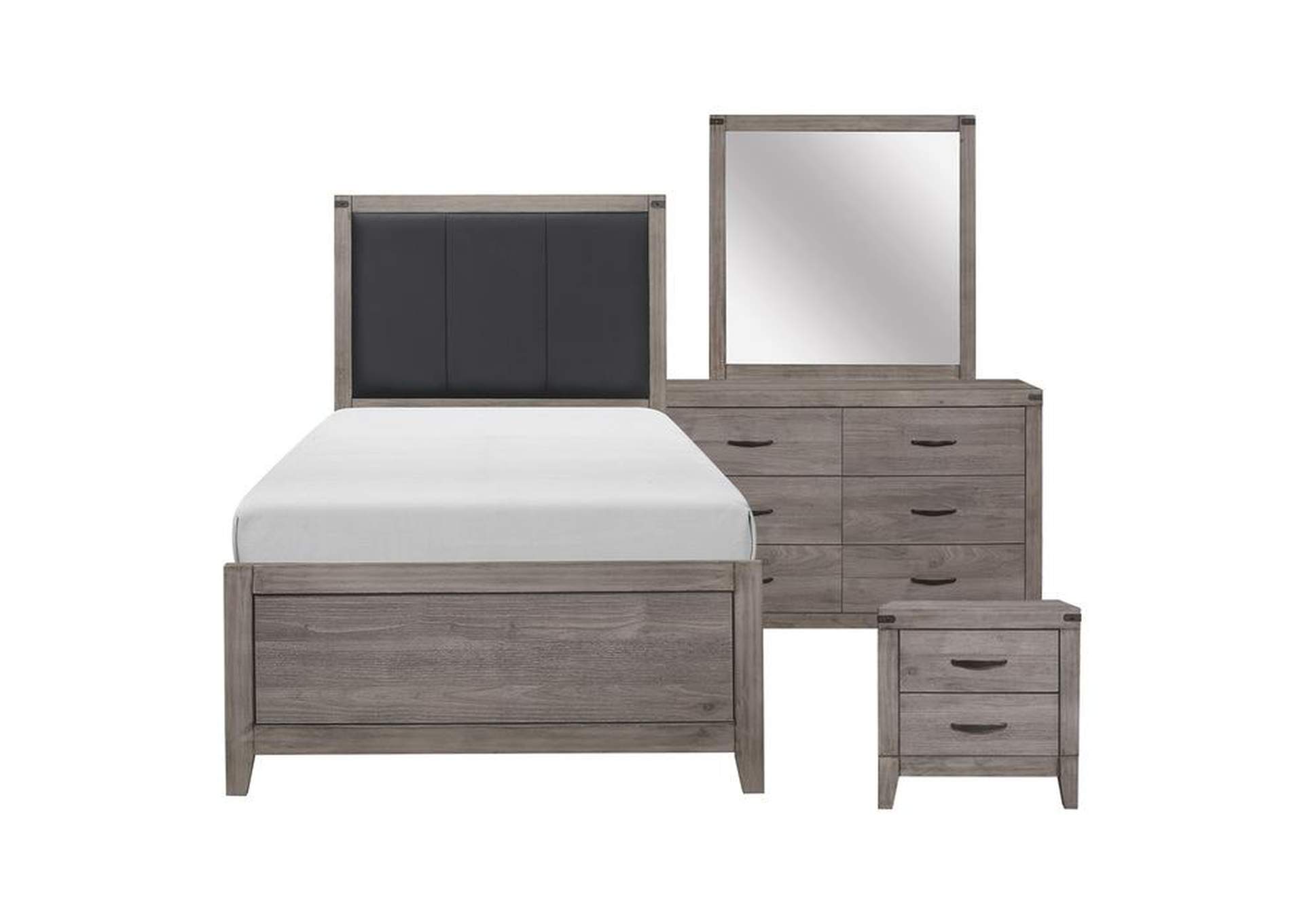 Woodrow 4 Piece Twin Bedroom Set,Homelegance
