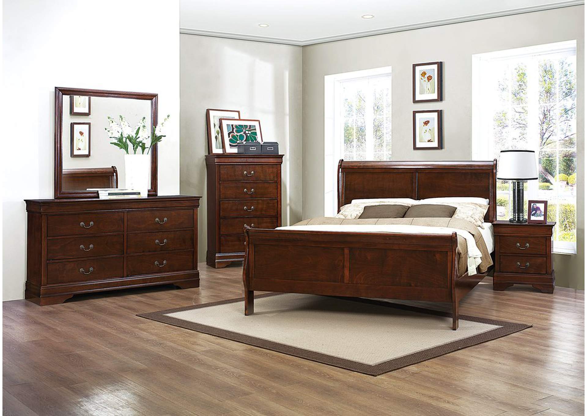 Night Stand; Louis Philippe,Homelegance