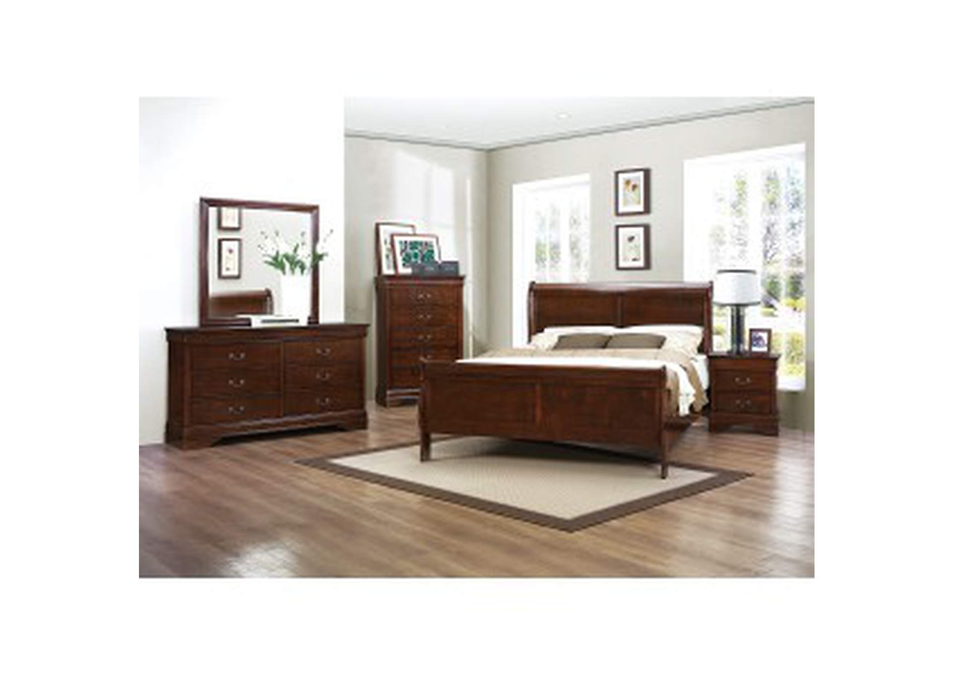 5 Piece Queen Bedroom Set,Homelegance