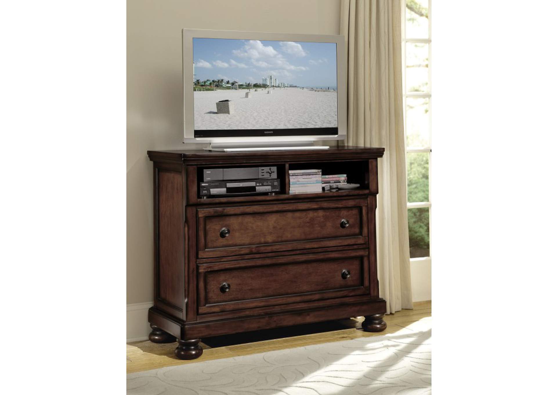 Cumberland TV Chest,Homelegance