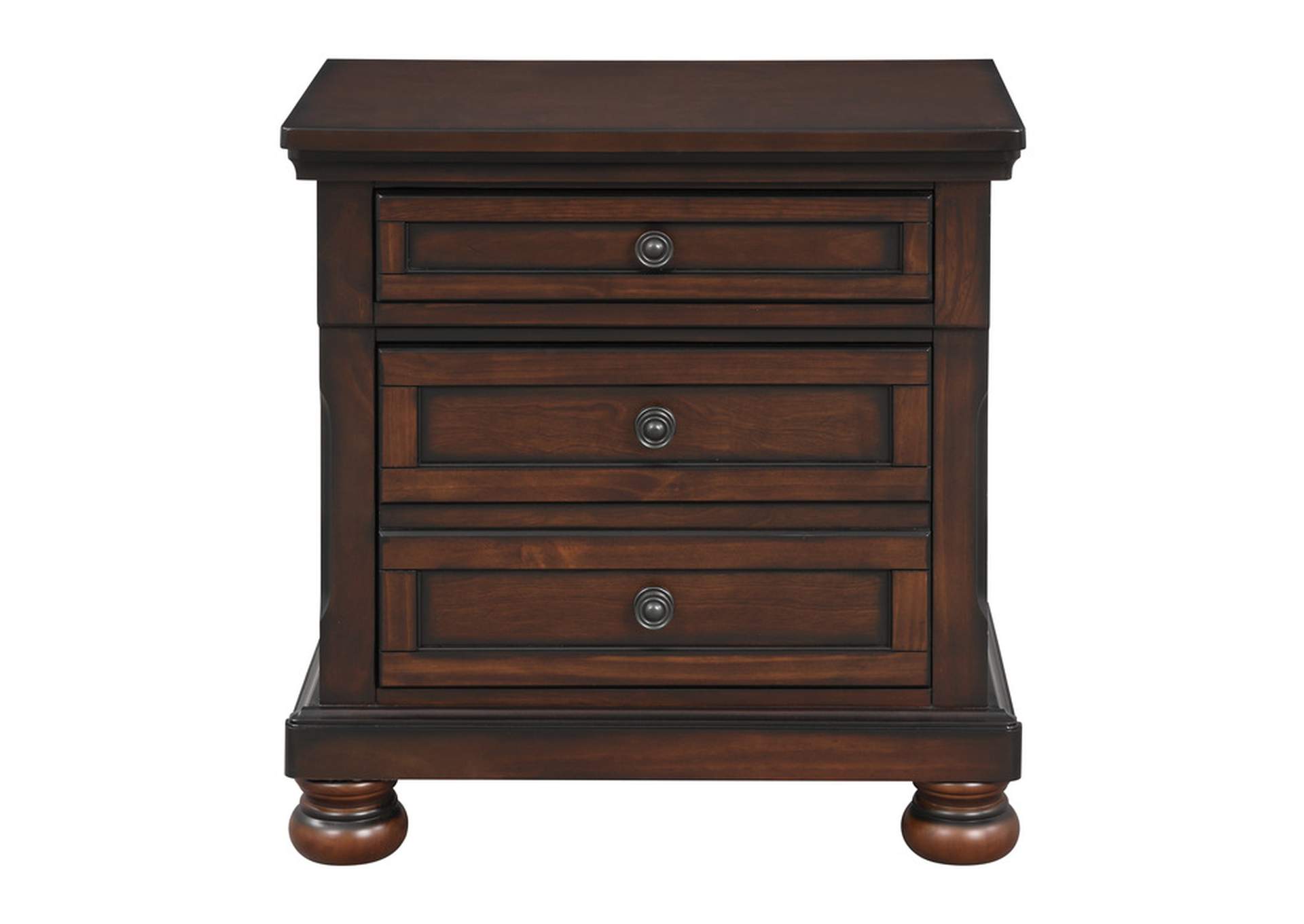 Cumberland Night Stand, Hidden Drawer,Homelegance