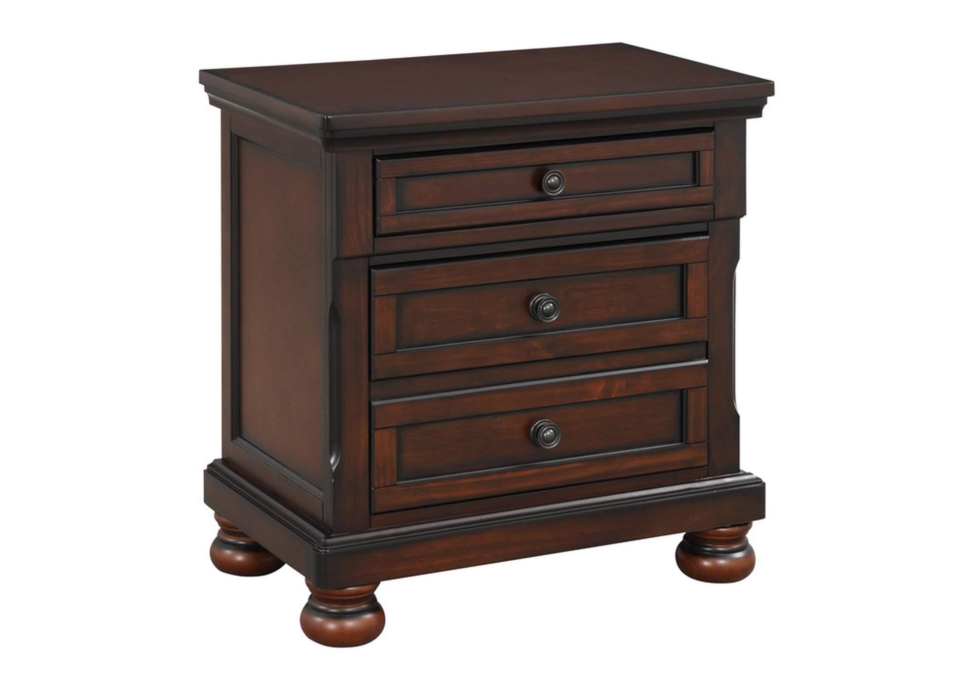 Cumberland Night Stand, Hidden Drawer,Homelegance