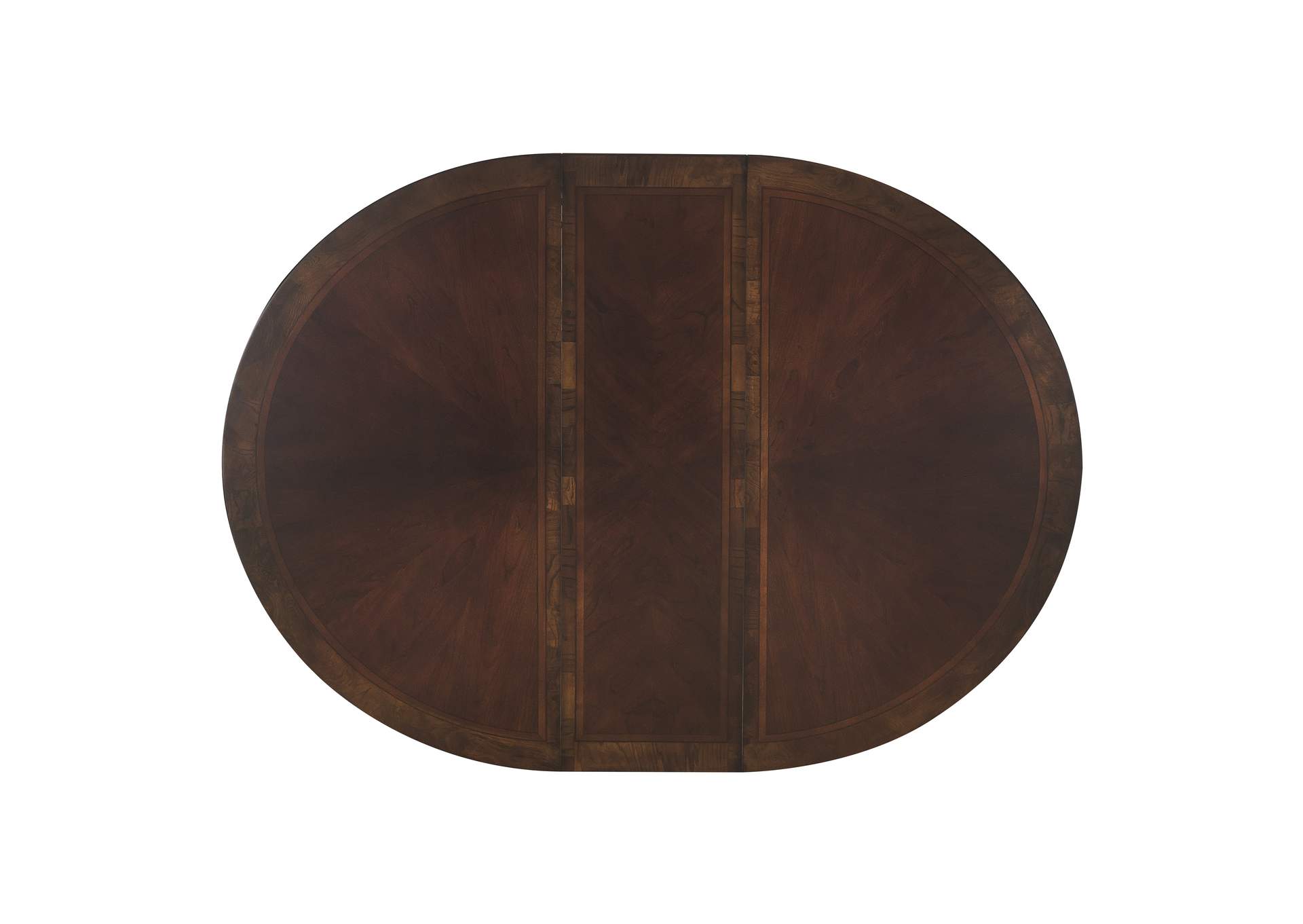 Deryn Park Cherry Round/Oval Dining Table,Homelegance