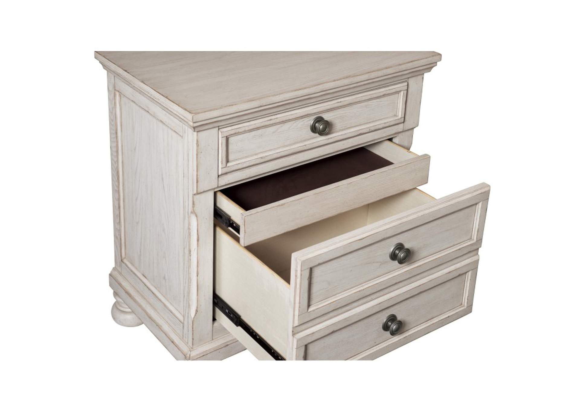 Bethel Night Stand, Hidden Drawer,Homelegance
