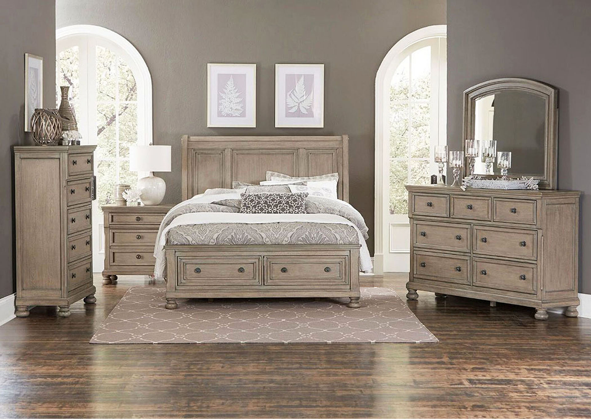 Dresser w/Mirror,Homelegance