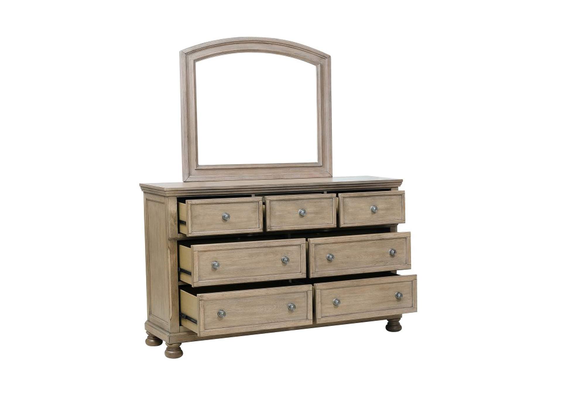 Bethel Dresser, Hidden Drawer,Homelegance