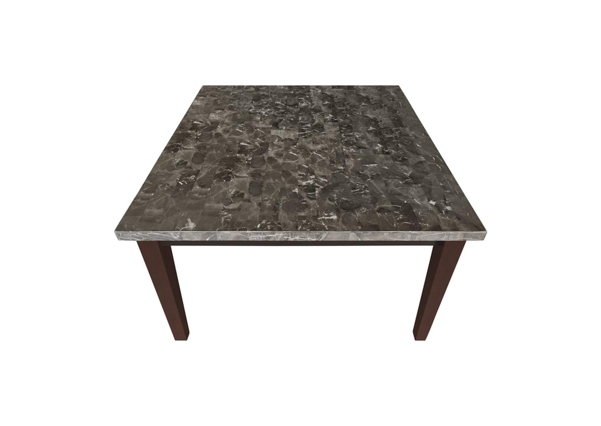 Decatur Counter Height Table, Marble Top,Homelegance