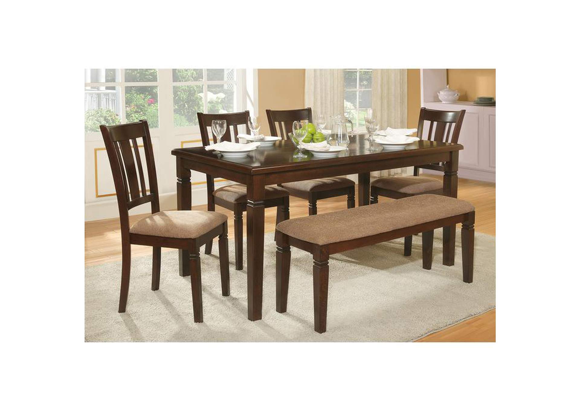 Devlin Dining Table,Homelegance