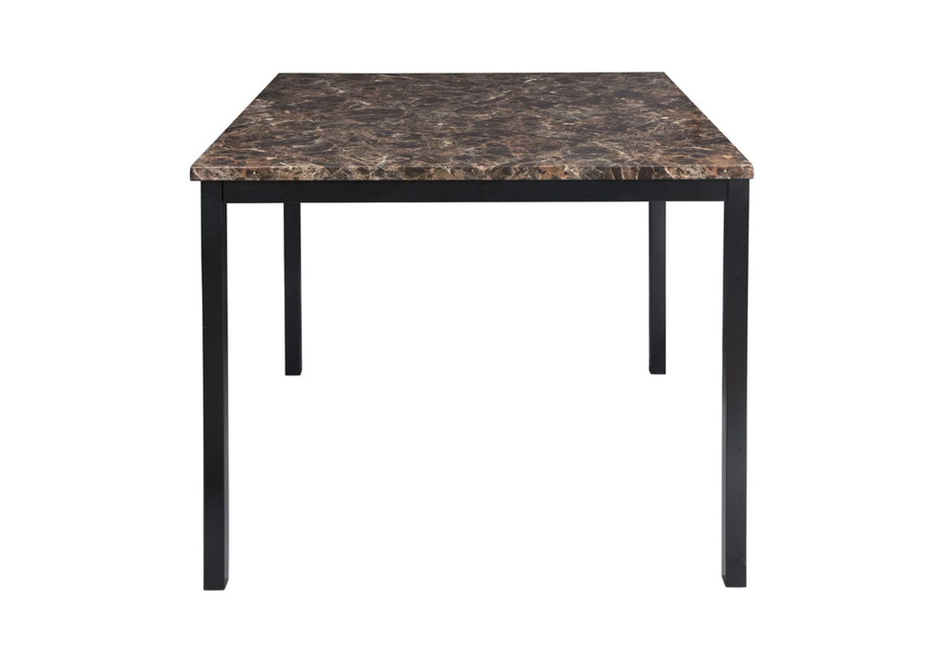 Tempe Counter Height Table, Faux Marble Top,Homelegance