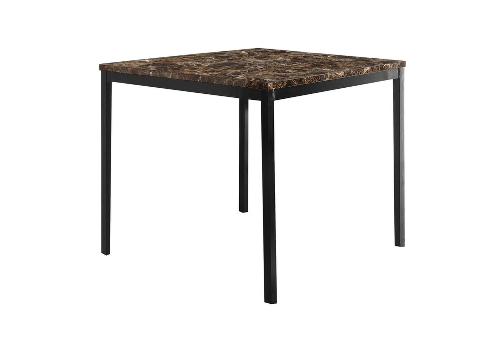 Tempe Counter Height Table, Faux Marble Top,Homelegance