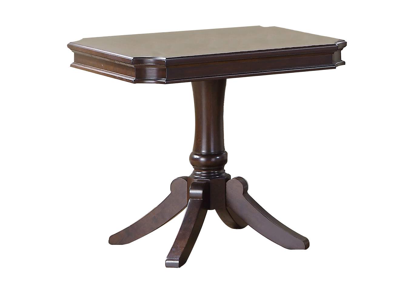 Marston Cherry End Table,Homelegance