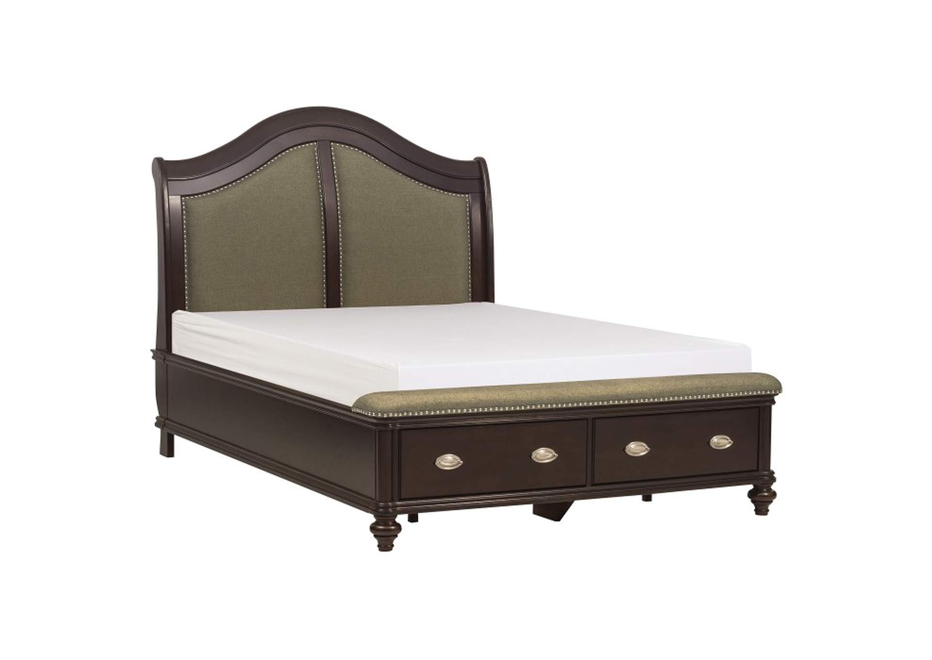 Marston 4 Piece Queen Bedroom Set,Homelegance