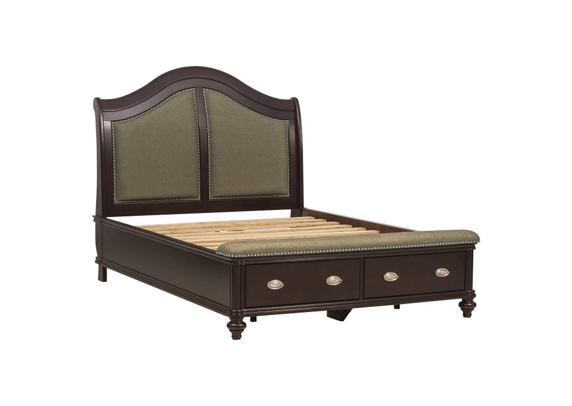 Marston 4 Piece Queen Bedroom Set,Homelegance