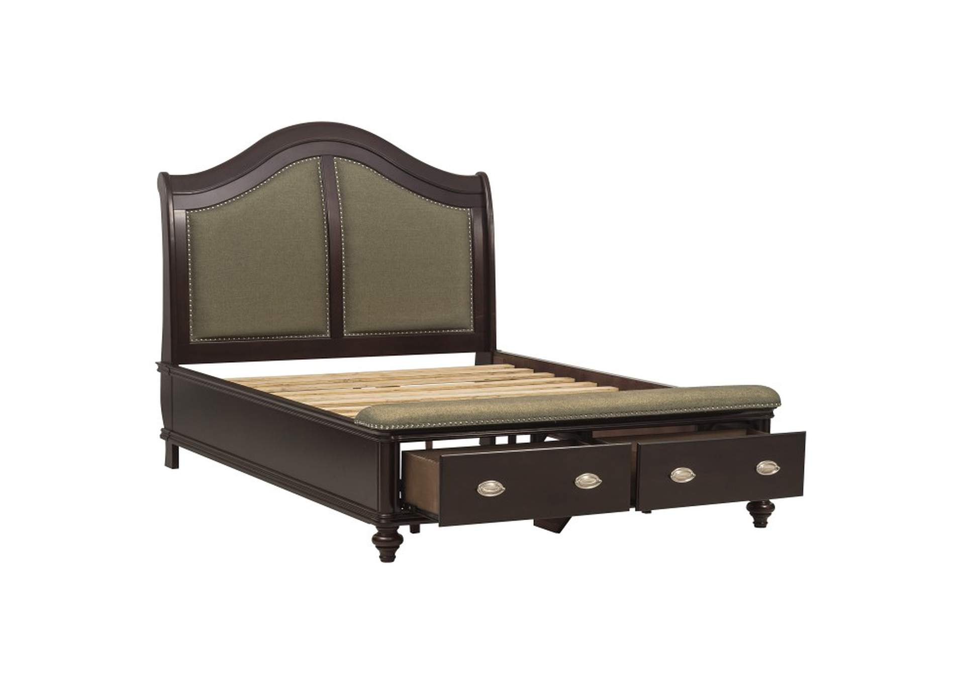 Marston 4 Piece Queen Bedroom Set,Homelegance