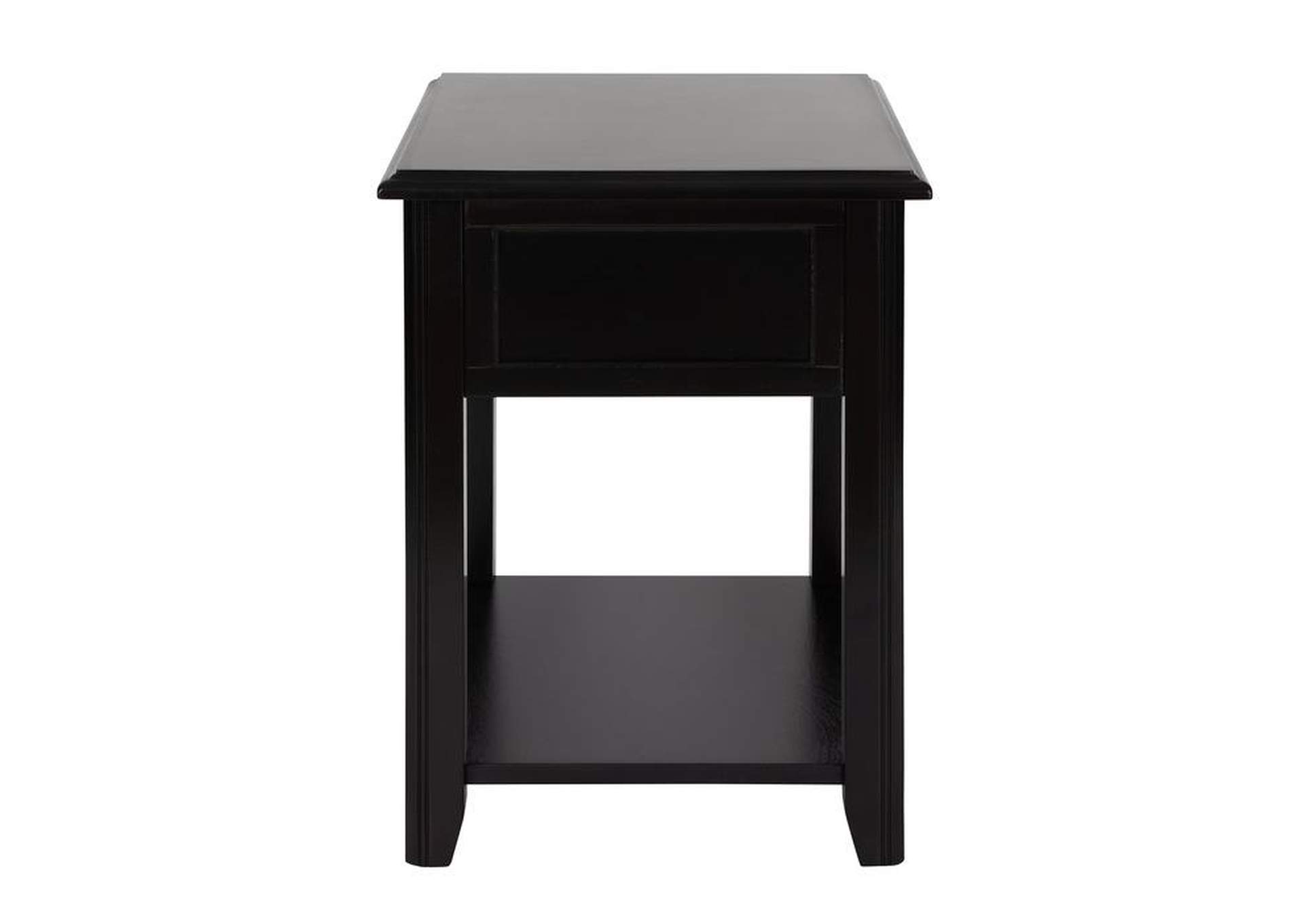 Carrier Chairside Table,Homelegance