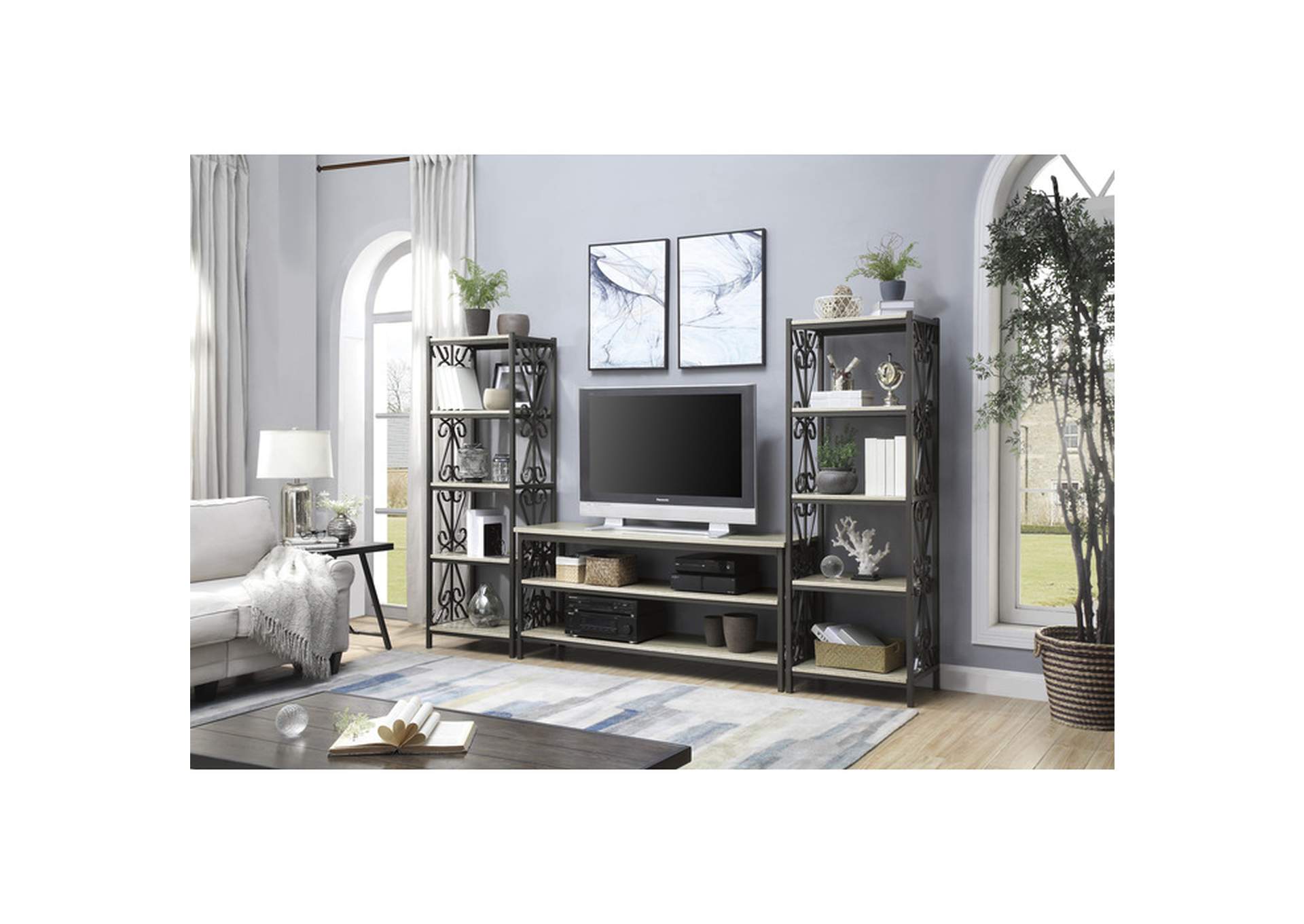 Fairhope TV Stand/Sofa Table,Homelegance